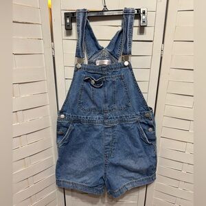 No Boundaries Blue Denim Overalls